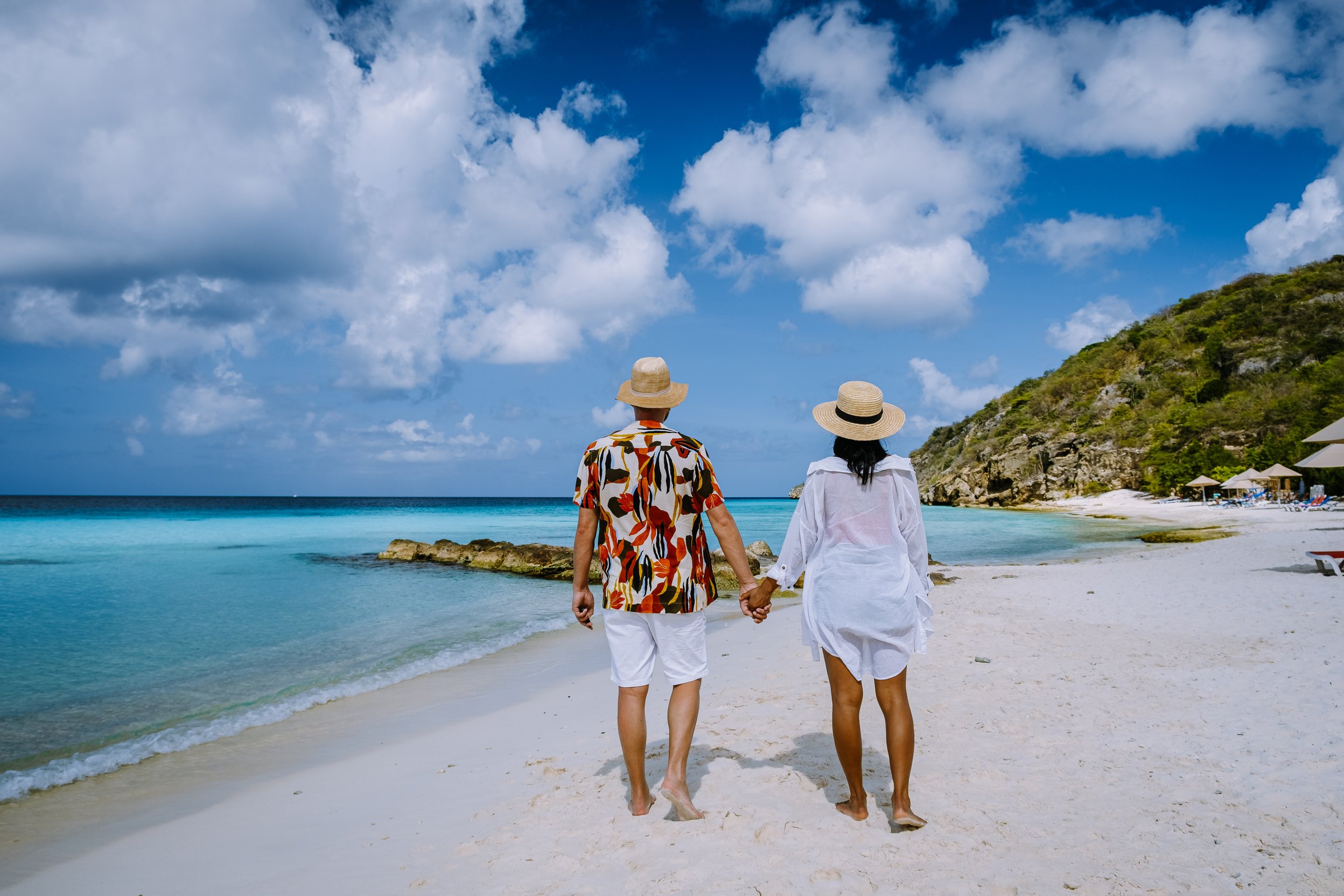 Cas Abou Beach Curacao on the Caribbean Island of Curacao, Playa Cas Abou in Curacao Caribbean